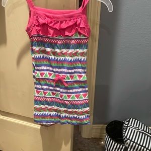 Pink purple, green blue unused